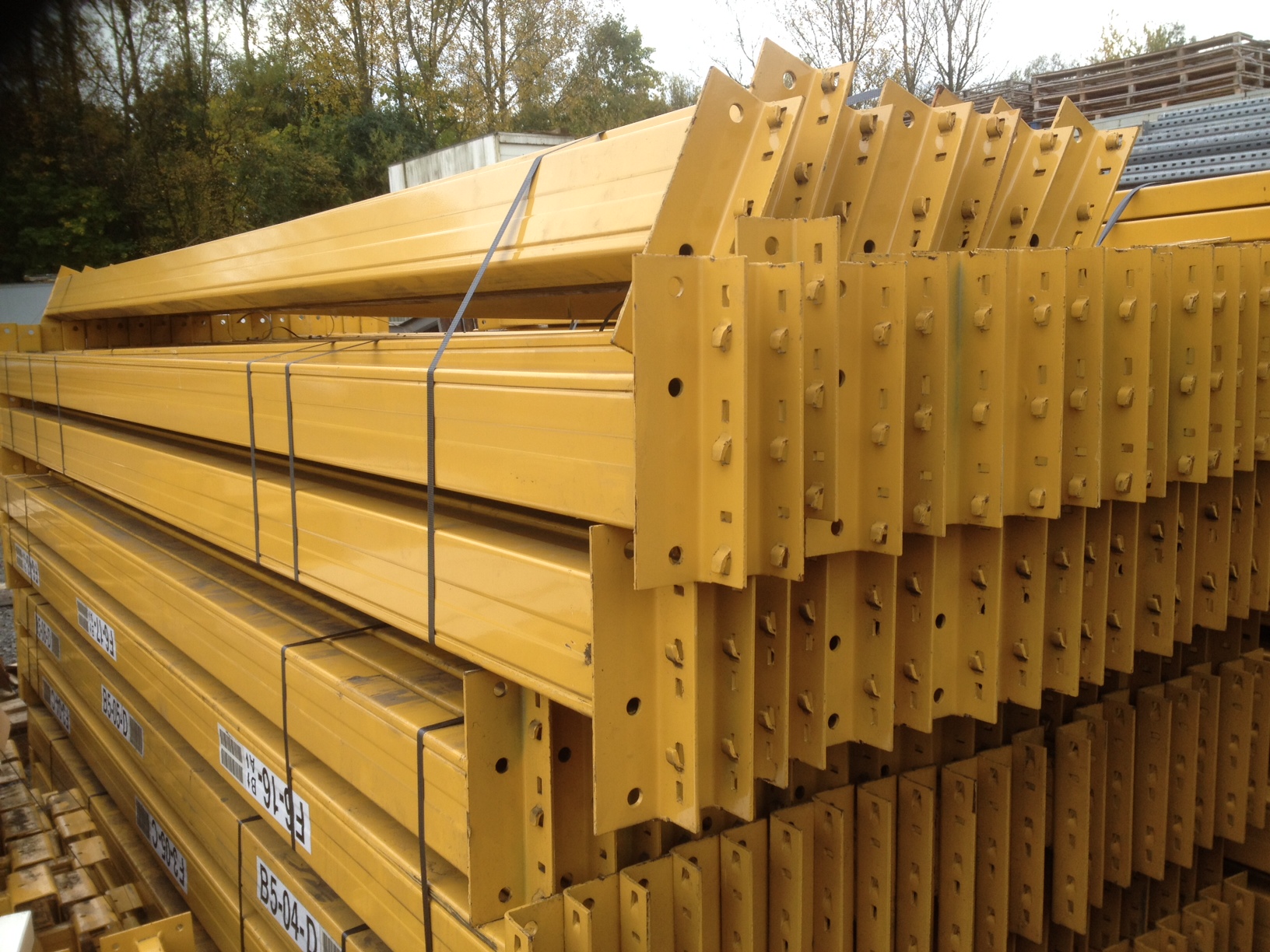 Used Link 51 6.300 Mtr x 900 mm Uprights Upright Frames Racking