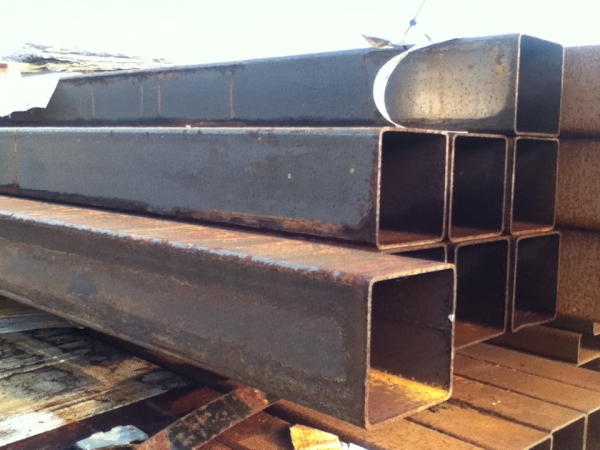 7600mtr Of 100mm X 100mm X 3mm Steel Box Section 100 X 100 X 3mm Box Section 7600mtr Unused 7431